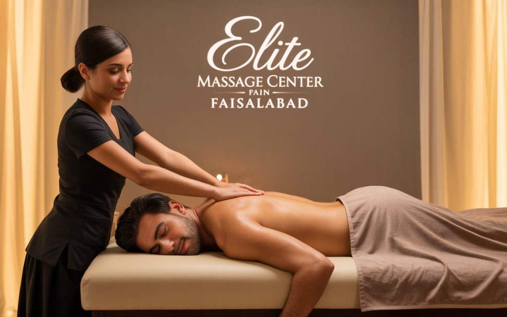 massage for pain relief at Elite Massage Center Faisalabad